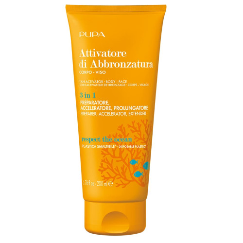 Pupa - Soin Activateur de Bronzage Corps Visage - 200 ml