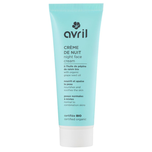 Avril - Crème de Nuit Peaux Normales & Mixtes - 50ml